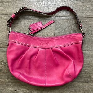 Coach Pink Shoulder Bag